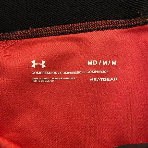 NWOT | Under Armour women’s heat gear pink compression shorts — medium - Picture 4 of 4